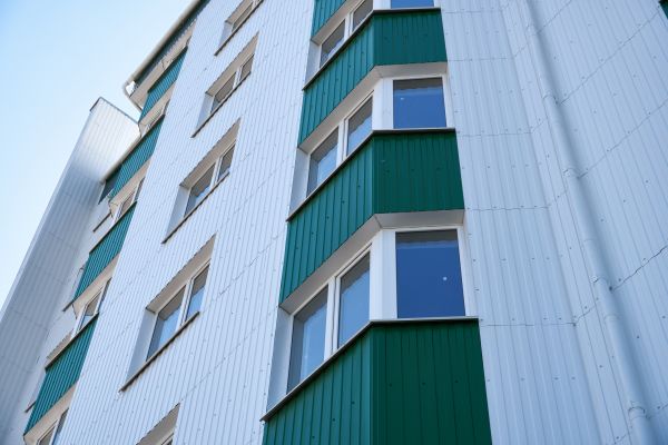 Corrugated Metal Siding Repair in Cypress