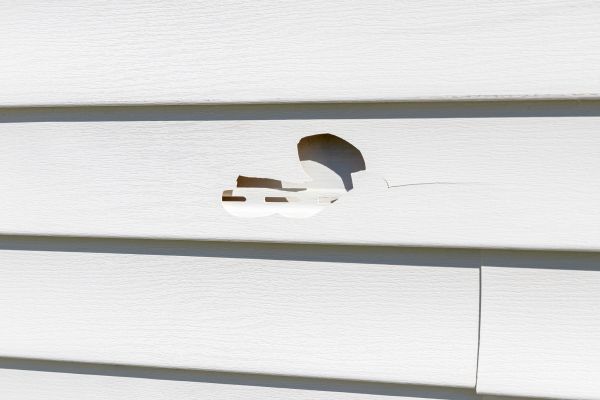 Cost of White Vinyl Siding Repair in Cypress