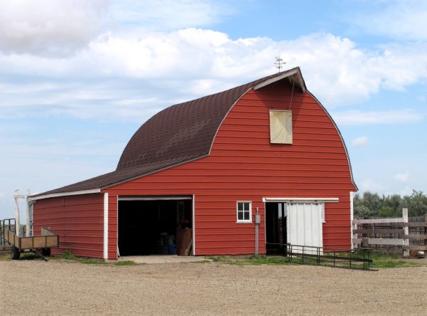 Metal Barn Siding Installation in Cypress